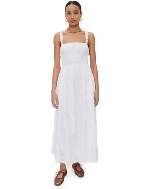 La Maregold June Dress - White