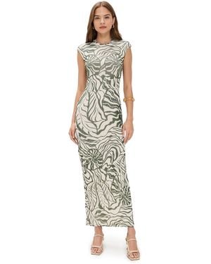 AFRM Cody Dress - White