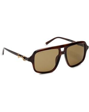 Gucci Horsebit Sunglasses - Multicolour