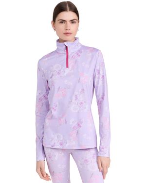 Bogner Fire + Ice Bogner Fire + Ice X Loveshackfancy Margo First Layer Top - Purple