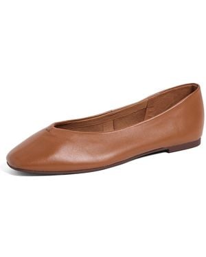 Madewell Greta Glove Flats - White