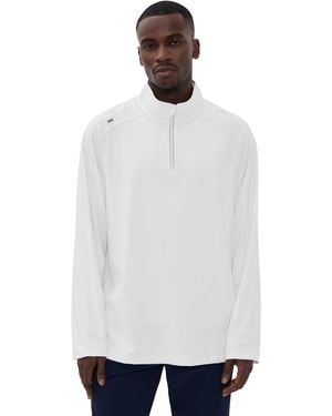 Rhone Rise 1/4 Zip Pullover - White