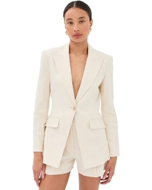 Veronica Beard Chandler Dickey Jacket - Natural