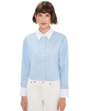 Sold Out NYC The Cropped Everything Shirt - Blue