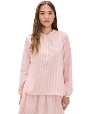 Clare V. St. Martin Top - Pink