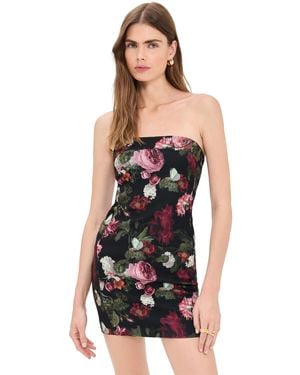 Alice + Olivia Kelly Mini Dress - Black