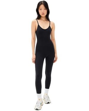 Alo Yoga Airbrush One And Done Onesie - Black