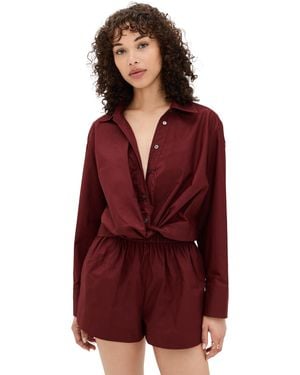 A.L.C. A. L.C. Leo Top - Red