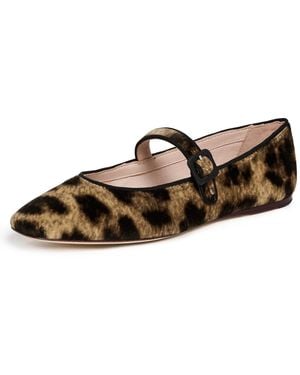 Loeffler Randall Ginger Mary Jane Flats - Multicolor