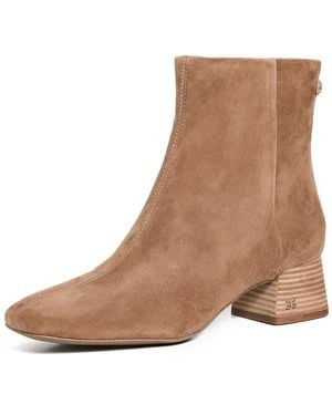Sam Edelman Paige Ankle Boot Almond Taupe 6 Medium - White