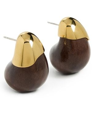 Lizzie Fortunato Toro Earrings - Brown