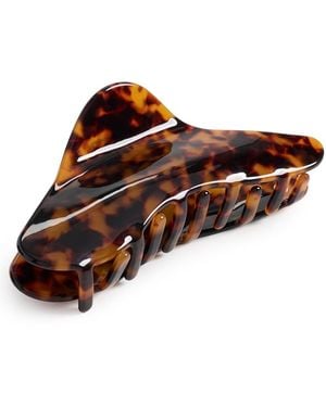 Jennifer Behr Amira Jaw Clip - Brown