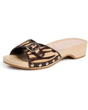 Loeffler Randall Paulie Studded Flat Sandals - Black