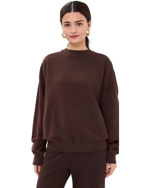 La DoubleJ Off Court Sweatshirt - Brown