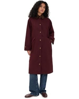 Line & Dot Chelsea Jacket - Red