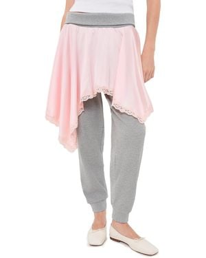 Sandy Liang Rue Pants - Pink