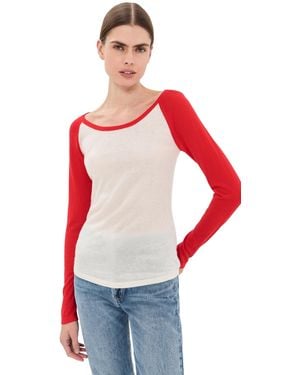 Isabel Marant Grace Cashmere Top - Red