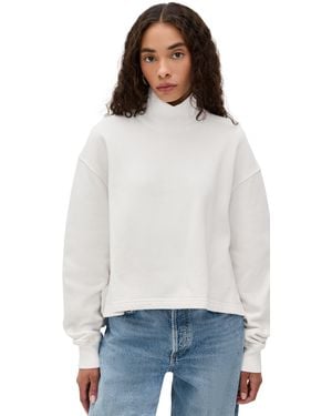 Agolde Isra Sweatshirt - White