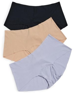 Commando Butter Hipster Panty 3 Pack - Black