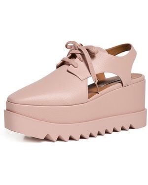 Stella McCartney Elyse Eco Grainy Alter Mat Slingbacks - Pink