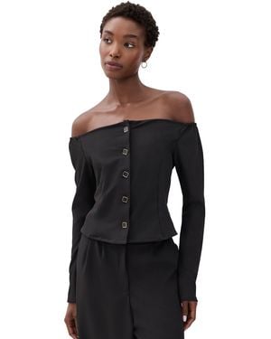 The Lulo Project Silencio Blouse - Black