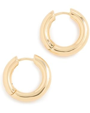 Gorjana Lou Hoops - Metallic