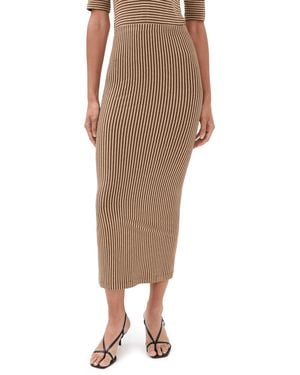 Rosetta Getty Tube Skirt - Natural
