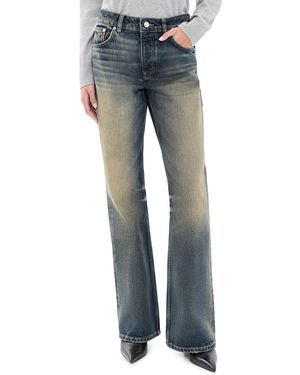 EB DENIM Rowan Mid Rise Flare Jeans - Blue