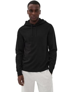 Reigning Champ Lightweight Waffle Standard Hoodie - Black