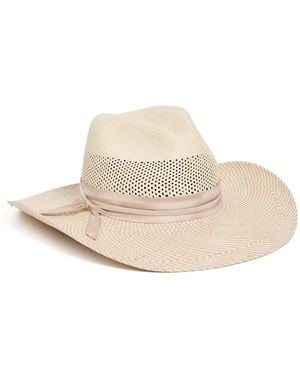 Freya Mesquite Straw Hat - White
