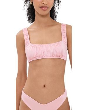 Montce Silkie Zoe Bikini Top - Pink