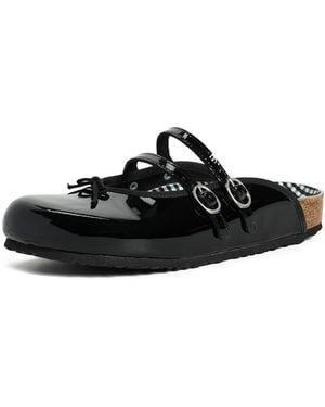 Birkenstock X Repetto Scala Flats - Black