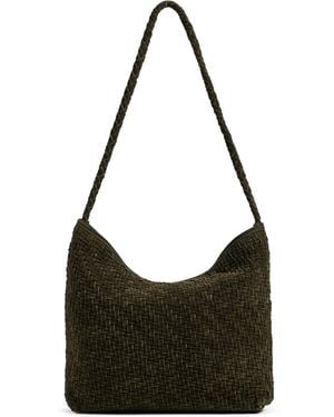 Bembien Serena Suede Shoulder Bag - Black