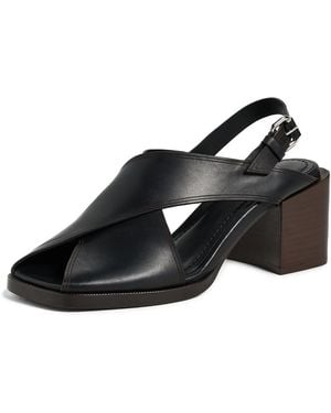 Lemaire Cross Sandals 80Mm - Black