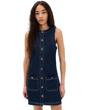 Madison The Label Chloe Mini Dress - Blue