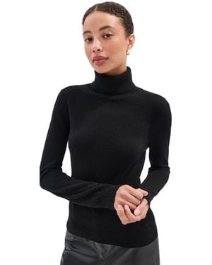 Le Bos Resa Turtleneck Cashmere Sweater - Black