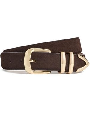 FAVORITE DAUGHTER The Suede Jordan Belt - Multicolor