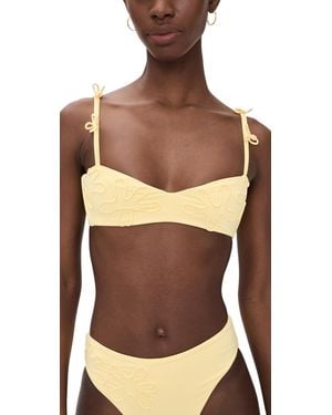 Peixoto Ceci Bikini Top - Black