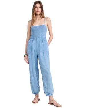 Z Supply Santos Jumpsuit - Blue