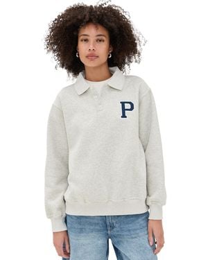 Parker Rugby Sweatshirt - White