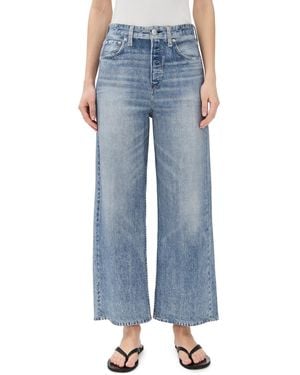 Rag & Bone Miramar Andi Wide Leg Pants - Blue