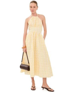 Rosie Assoulin The Name Of Love Halter Dress - Natural
