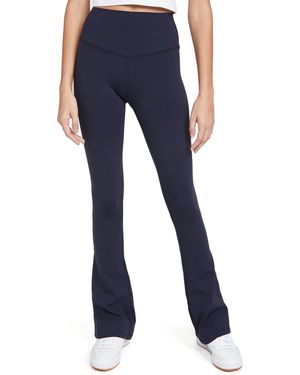 Splits59 Raquel High Waist Supplex Flared Legging, 30" - Blue