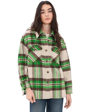 Madewell The Reissue Shacket - Green