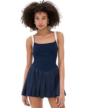 Fp Movement Swing Of Things Colorblock Dress - Blue
