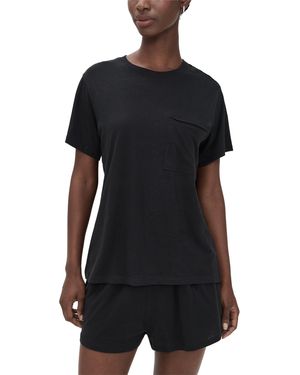 Lunya Pima Tee Short Set - Black
