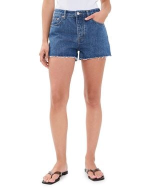 PARKE Cut Off Shorts - Blue