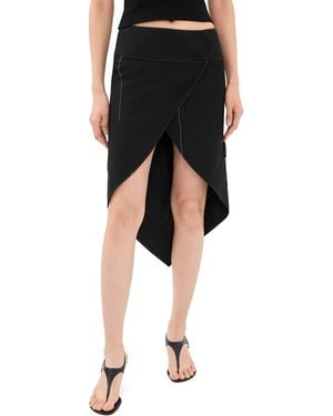 Off-White c/o Virgil Abloh Stitch Frency Skirt - Black