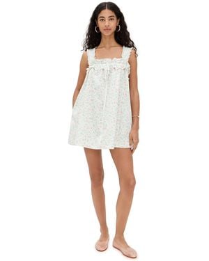 For Love & Lemons Summer Breeze Mini Dress - White