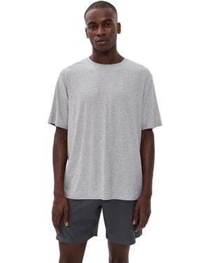 Beyond Yoga Featherweight Always Beyond Crew Tee 2.0 - Gray